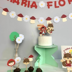 FESTA LOBO BOM E CHAPEUZINHO VERMELHO - KIT PAPELARIA na internet