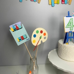 FESTA PEQUENO ARTISTA - KIT PAPELARIA - Criah Papel
