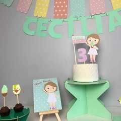 KIT FESTA PISTACHE - KIT PAPELARIA - Criah Papel