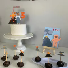 FESTA VULCÃO - KIT PAPELARIA - loja online