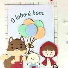 FESTA LOBO BOM E SEUS AMIGOS - KIT PAPELARIA na internet