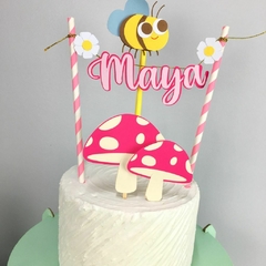 FESTA JARDIM ABELHA - KIT PAPELARIA - comprar online