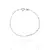 Pulseira Masculina Cartier 1MM - Prata 925