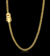CORRENTE GRUMET 4MM 25G - BANHADO A OURO 18K