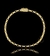 PULSEIRA CARTIE TIJOLINHO 2,5MM 4G - BANHADO A OURO 18K