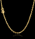 CORRENTE CADEADO 4MM 25G - BANHADO A OURO 18K