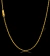 CORRENTE CADEADO 2MM 6,2G - BANHADO A OURO 18K