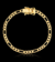 PULSEIRA 3 POR 1 4MM - BANHADO A OURO 18K