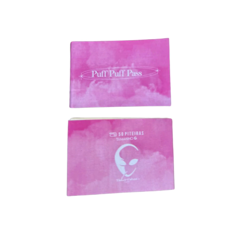 Piteira Grande Puff Puff Pass Rosa - Tinker - comprar online