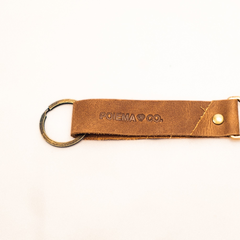 Chaveiro Couro Brown