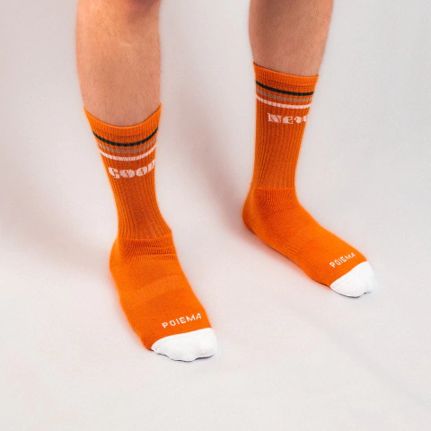 Meia Orange Good News