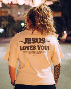 JESUS LOVES ME | OVERSIZED FEMININA - comprar online