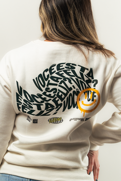 Moletom Crewneck - Você Está Feliz?