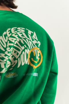 Moletom Crewneck - Você Está Feliz? - comprar online