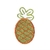 Patch Termocolante Abacaxi Verde - 4,5 x 2,4 cm