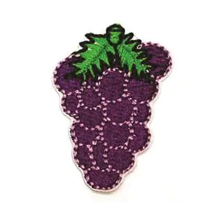Patch Termocolante Cacho de Uvas - 4,0 x 3,0 cm
