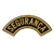 Patch Termocolante Segurança Curvado - 3,8 x 9,0 cm