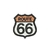 Patch Termocolante Route 66 - 5,90 x 5,30 cm