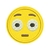 Patch Termocolante Emoji Surpreso - 5,7 x 5,7 cm