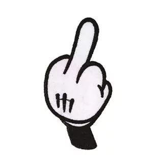 Patch Termocolante Dedo do meio - 8,0 x 4,0cm