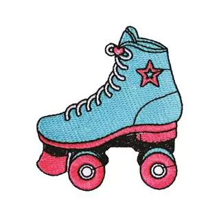 Patch Termocolante Patins - 9,0 x 8,1cm