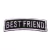 Patch Termocolante Best Friend - 2,0 x 6,0cm