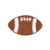 Patch Termocolante Bola de Football Americano - 4,0 x 5,0cm