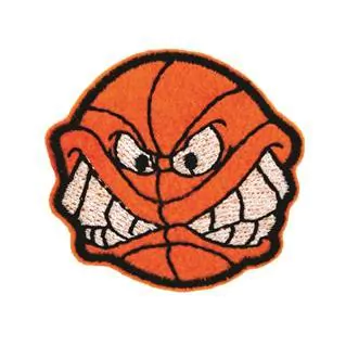Patch Termocolante Bola de Basquete Brava - 5,4 x 5,7cm