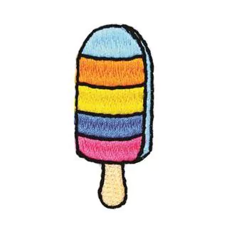 Patch Termocolante Picolé Colorido - 5,0 x 2,1cm