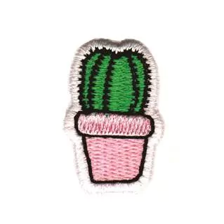 Patch Termocolante Vaso de cacto - 4,5 x 3,0cm