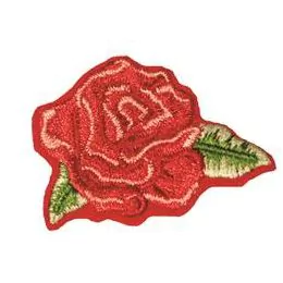 Patch Termocolante Botão Flor Laranja - 9,70 x 6,10cm