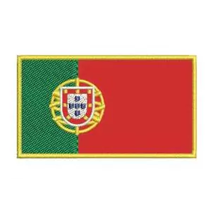 Patch Termocolante Bandeira de Portugal - 4,10x 7,20cm