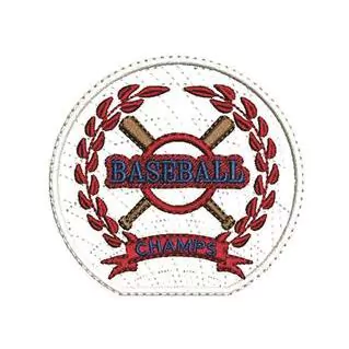 Patch Termocolante Baseball Champs - 7,30 x 7,70cm