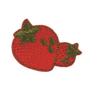 Patch Termocolante Dois Morangos - 3,90x 5,00cm