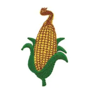 Patch Termocolante Milho - 6,70x 3,70cm