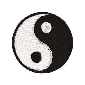 Patch Termocolante Yin Yang - 4,20x 4,20cm
