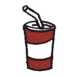 Patch Termocolante Copo Refrigerante - 4,60 x 2,40cm