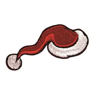 Patch Termocolante Gorro Natalino - 4,30x 7,60cm