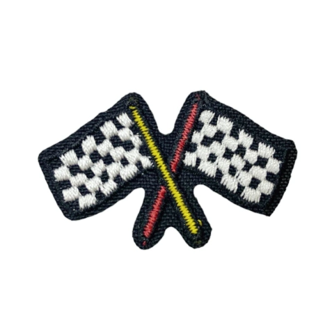 Patch Termocolante Bandeira Chegada - 4,30x 2,30cm