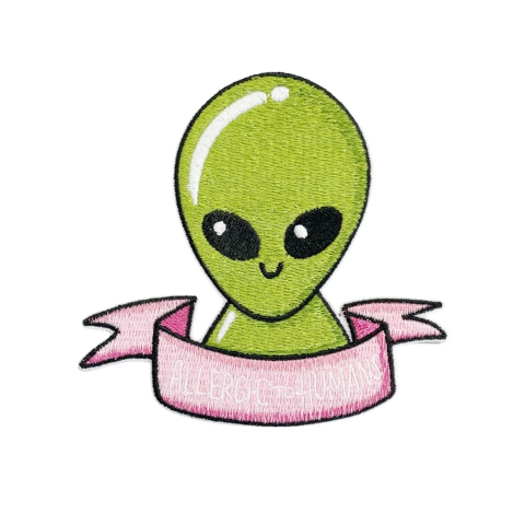 Patch Termocolante E.T. "Allergic to Humans" - 10,5 x 10,5cm