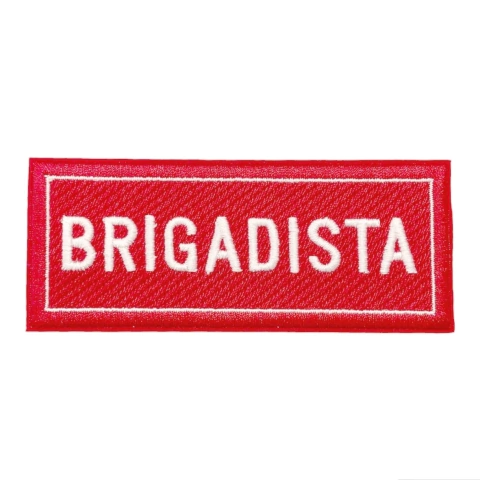 Patch Termocolante Brigadista - 10,60 x 4,70 cm