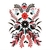 Patch Termocolante Floral Grande - 32,0 x 24,0 cm