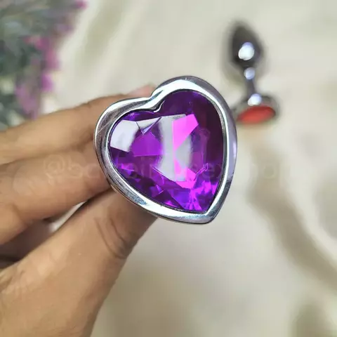 PLUG ANAL TAMANHO M (CORAÇÃO) - - comprar online