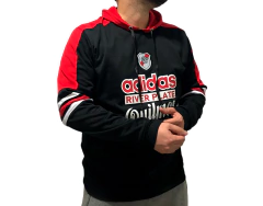Buzo River Plate Retro Quilmes - Negro - Van Los Dos