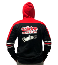 Buzo River Plate Retro Quilmes - Negro - comprar online