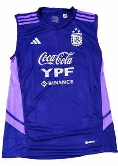 Musculosa Argentina Adidas Violeta - tienda online
