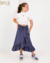 Saia Mirela | Jeans Escuro - loja online