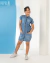 Vestido Balão com Zíper Frontal | Jeans Claro na internet