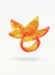 Pre-Venta Anillo Flor de Lirio Naranja
