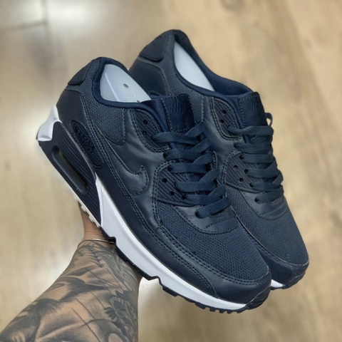 Tênis Nike Air Max 90 Azul Marinho